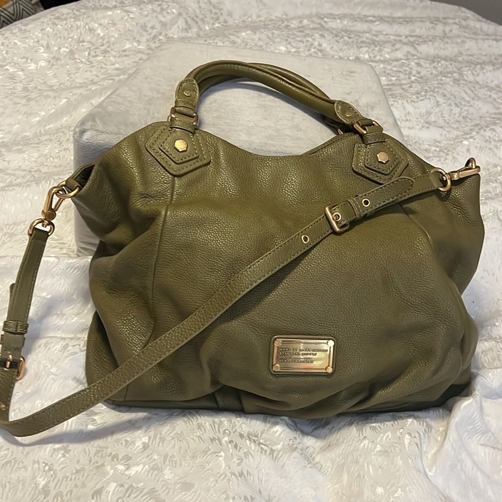MARC JACOBS large hobo/slouch leather 🌟 top handle or crossbody!
